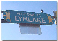 Lyn Lake Sign